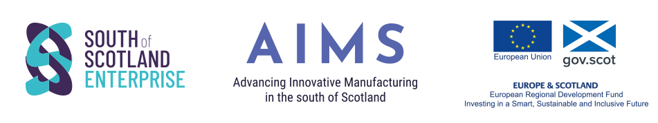 AIMS banner - Funded by Logos