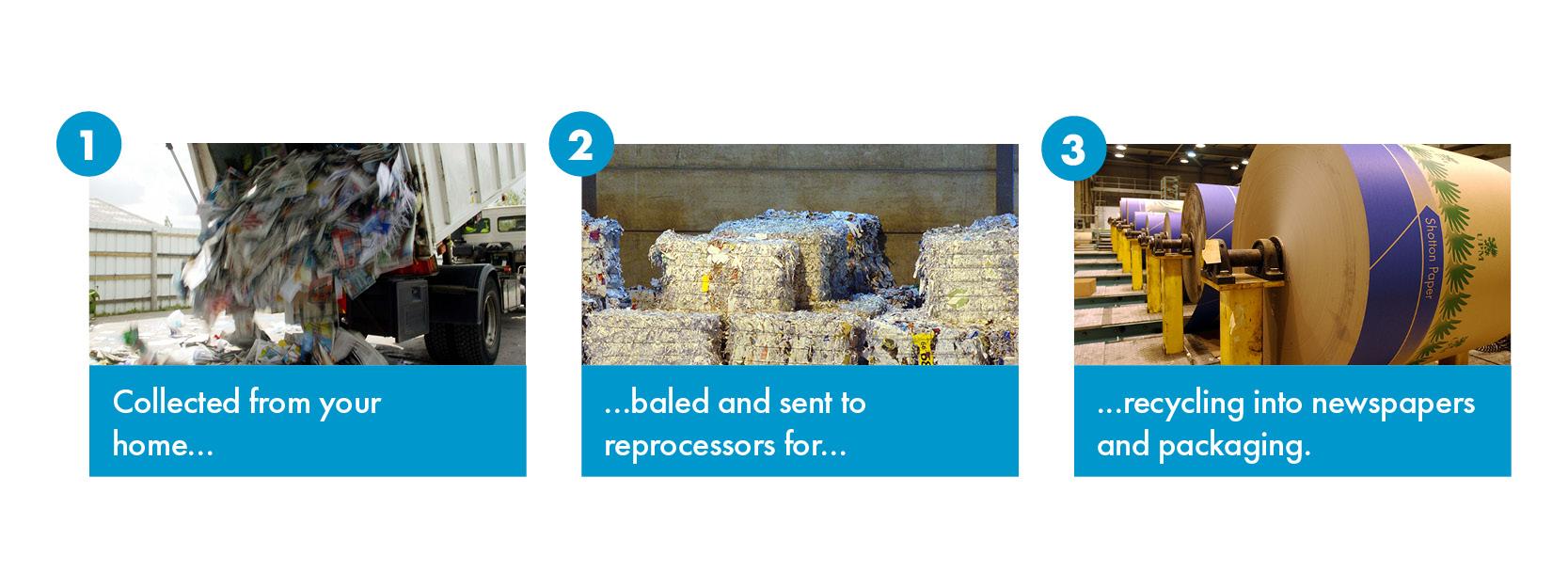 Paper, Card and Cardboard Waste Journey
